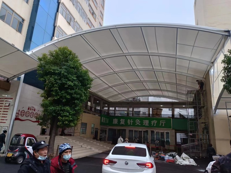小区电动车膜结构车棚定制，2026正规龙湾区膜结构厂家推荐-1